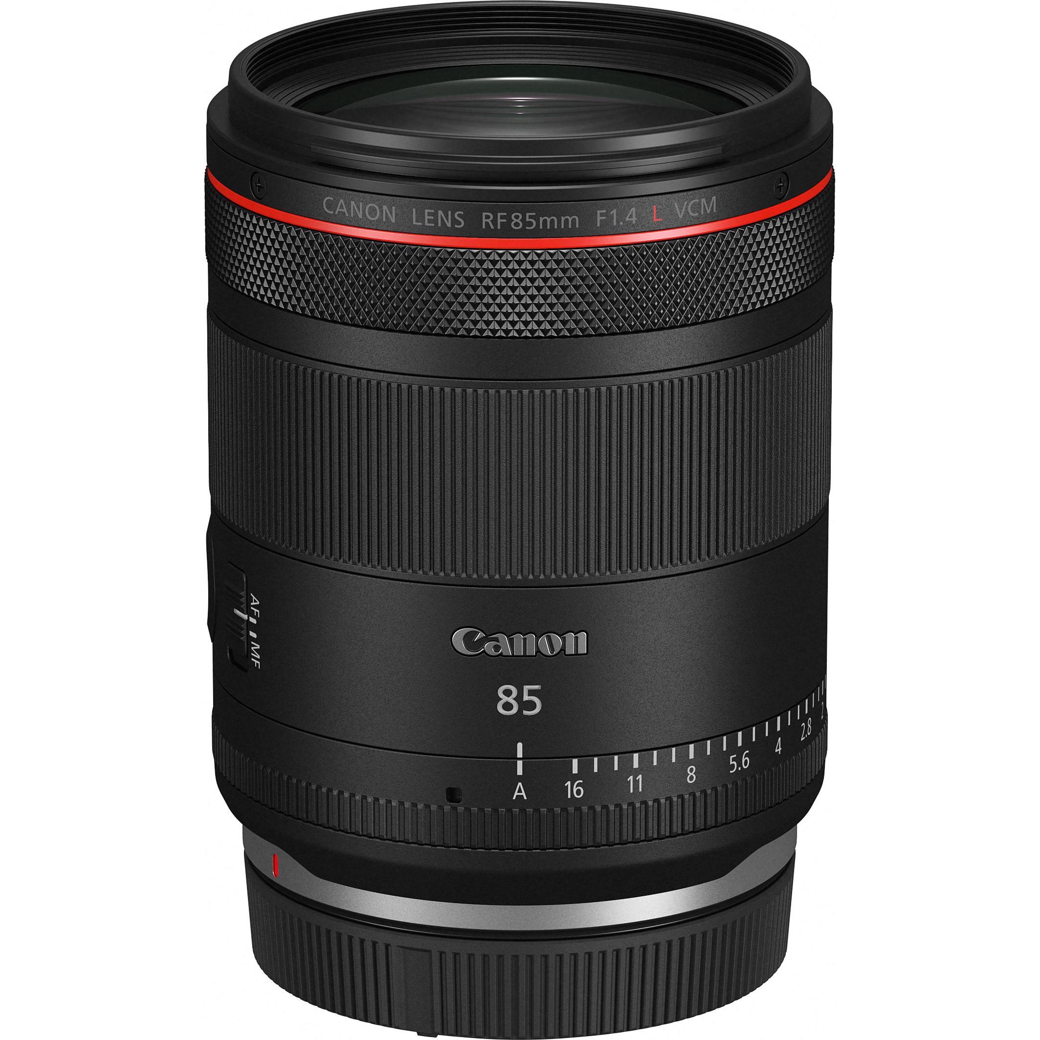 Canon Nero Rf 85Mm F1.4 L Vcm (Canon Rf, Full Frame), Obiettivo,