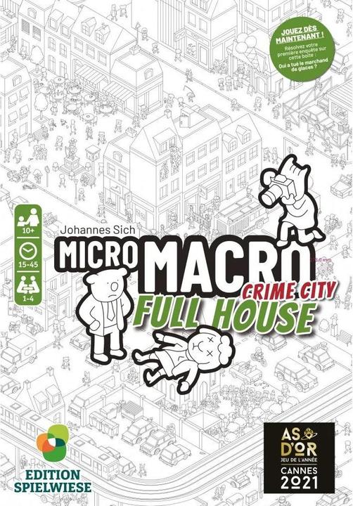 Produktbild Edition Spielwiese Micro Macro Crime City 2 (Fr) (Französisch, 1 - 4 Spieler)