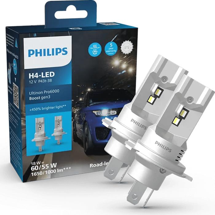 Image du produit Philips Ultinon Pro6000 Boost (H4)