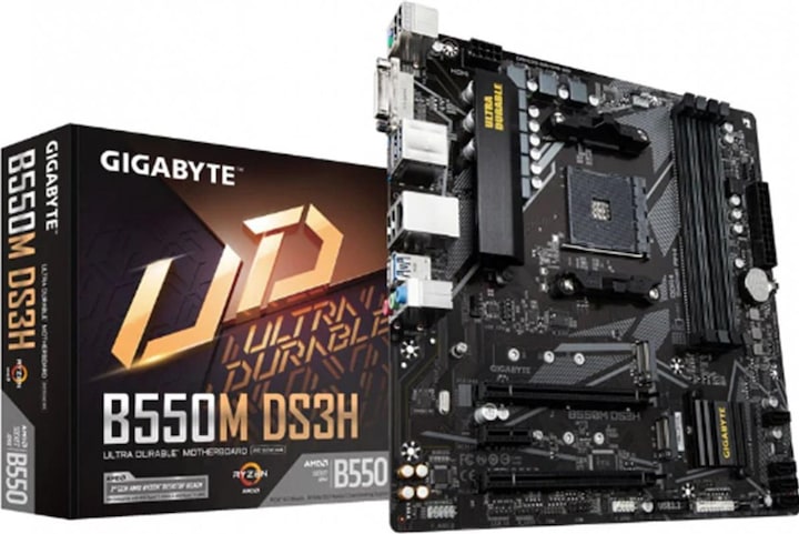 Gigabyte B550M DS3H (AM4, AMD B550, mATX)