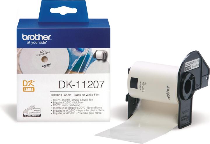 Produktbild Brother DK-11207 CD/DVD-Etikett