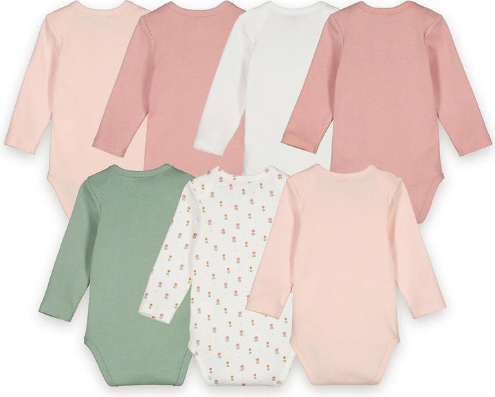 Produktbild La Redoute Collections 7er-Pack Bodys mit langen Ärmeln (62)