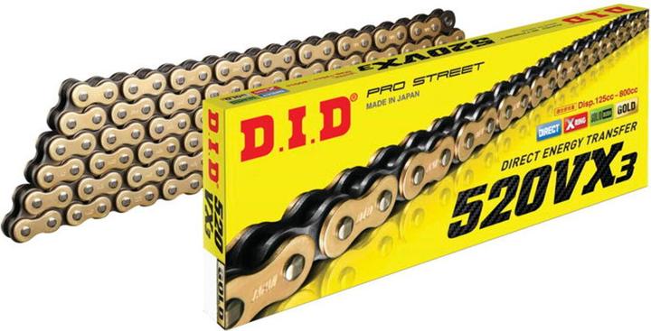 Produktbild D.I.D 520Vx3(G&B) X 118 Mail. Fj
