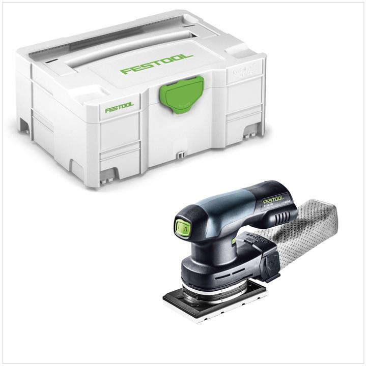 Actual product image Festool RTSC 400 Li-Basic Levigatrice orbitale a batteria 18V in valigetta SYSTAINER ( 201519 ) - - (Sander)