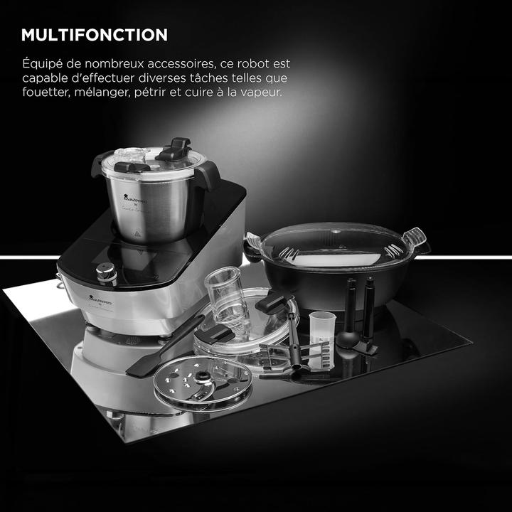 Image du produit MasterPRO Robot multifonction intelligent avec écran tactile couleur, programmes et accessoires (1000 W, 3.50 l)