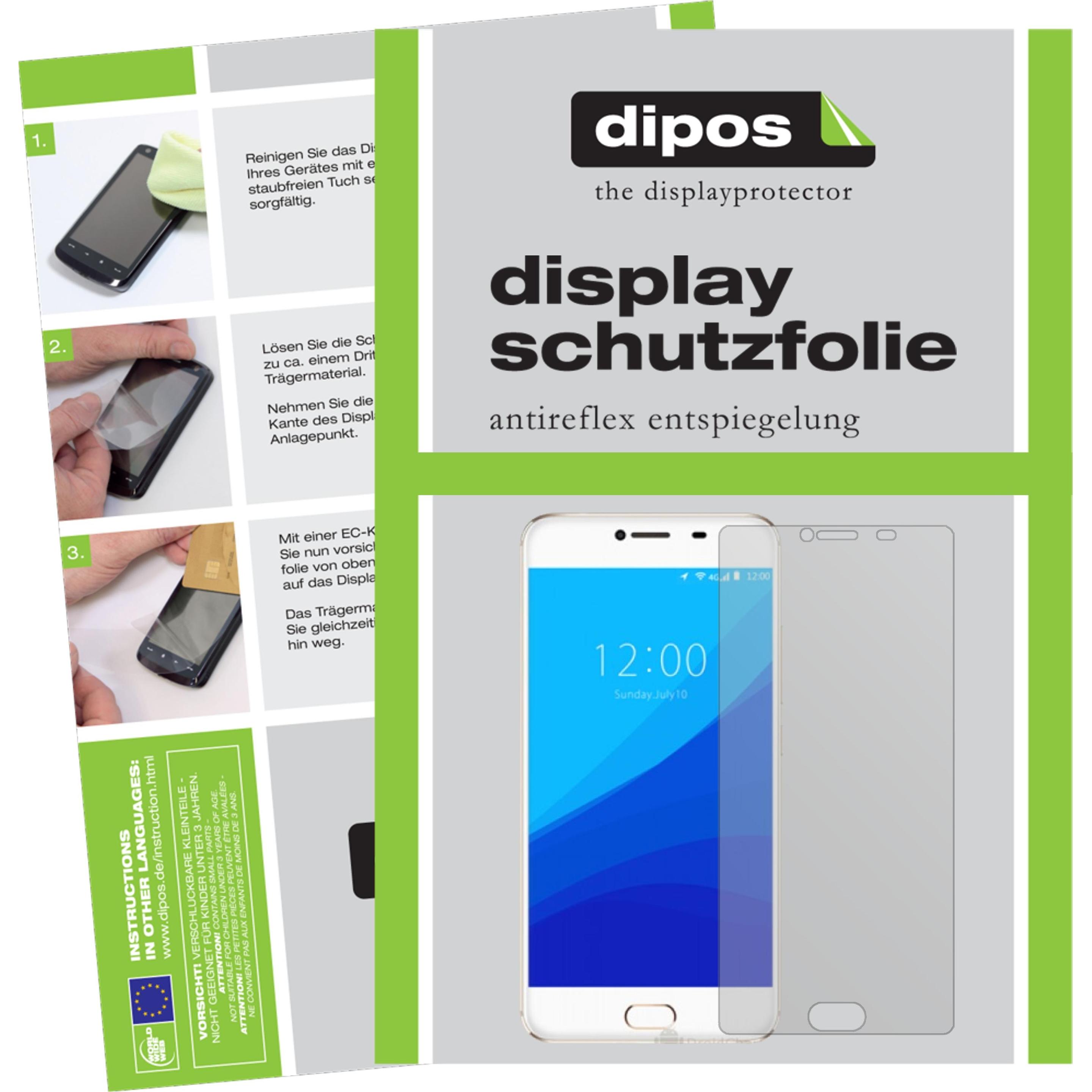 Thumbnail - Dipos Displayschutzfolie Antireflex (2 Stück, Umidigi G), Smartphone Schutzfolie, Transparent