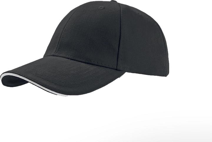 Atlantis Liberty Baseballkappe mit 6 Paneelen aus gebürsteter Baumwolle