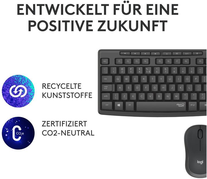 Actual product image Logitech MK295 Silent (US, Wireless)