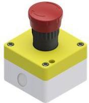 Actual product image RS PRO Red Emergency Stop Push Button, 1 NO + 1 NC