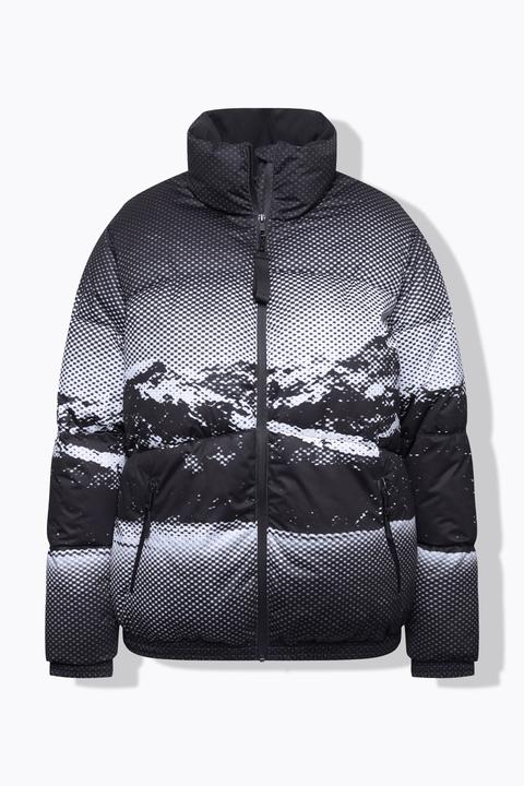 Actual product image Ulla Popken HYPRAR Mountain Scene Performance Puffer Coat (54, 56)