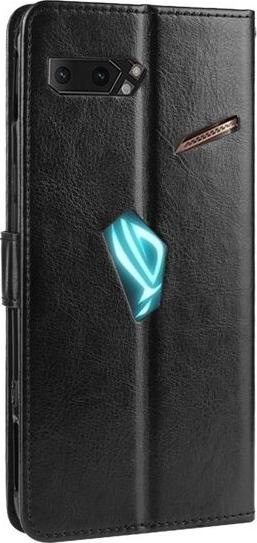 Produktbild MU Classic Crazy Horse Leder Bookcover Series (Asus ROG Phone II)