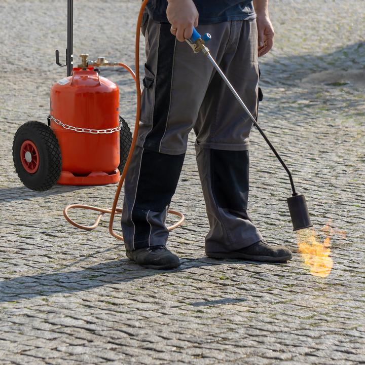 Actual product image Relaxdays Gas cylinder trolley