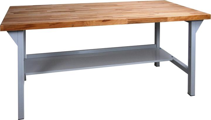 Immagine prodotto ADB Banco da lavoro PROFI 1500 grigio chiaro 150,0 x 75,0 x 85,0 cm (150 cm, 75 cm)
