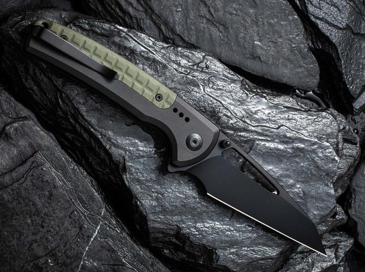 Immagine prodotto Civivi Sentinel Strike Alluminio Nero e Verde (9.40 cm)