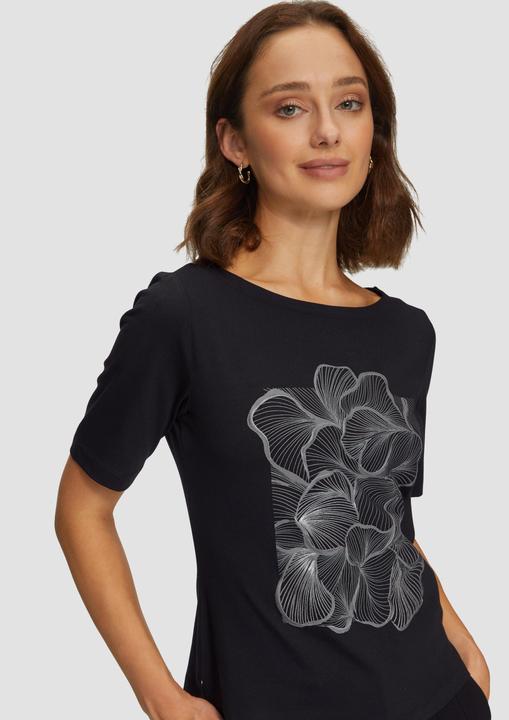 Produktbild s.Oliver Jerseyshirt mit glänzendem Frontprint (36)