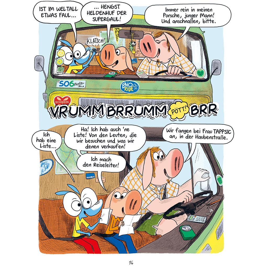 Thumbnail - Ariol: Junges Gemüse auf grosser Tour!, Belletristik von Emmanuel Guibert, Marc Boutavant, Annette von der Weppen