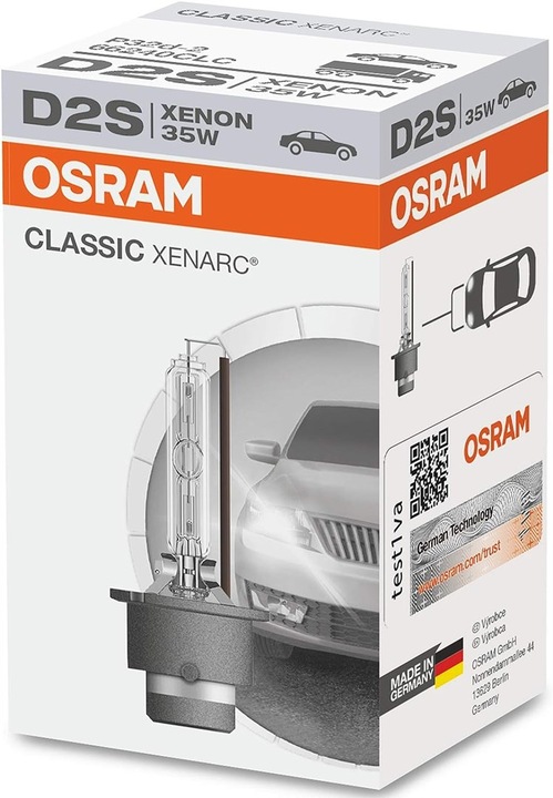 Image du produit Osram Xenarc Classic (D2S)