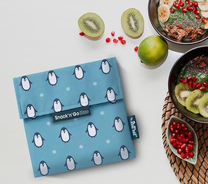 Produktbild Roll'Eat Lunchbeutel SnacknGo Animals
