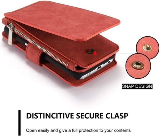Actual product image Caseme Leather case with wallet (Samsung Galaxy S6 Edge)
