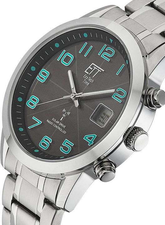 Produktbild ETT EGS-11500-22M Solar drive Funkuhr Basic Herrenuhr 41mm 5ATM (Funkuhr, 41 mm)