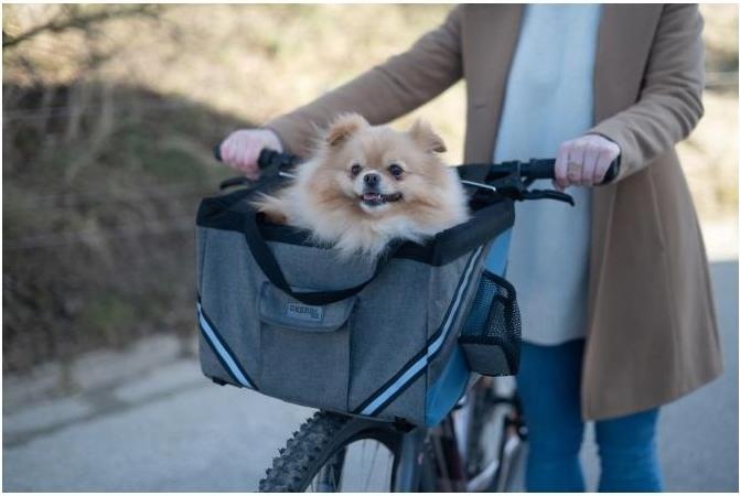 Produktbild Kerbl Fahrradtasche Vacation (Hund, Katze, Reflektoren, Komplett zu öffnen)