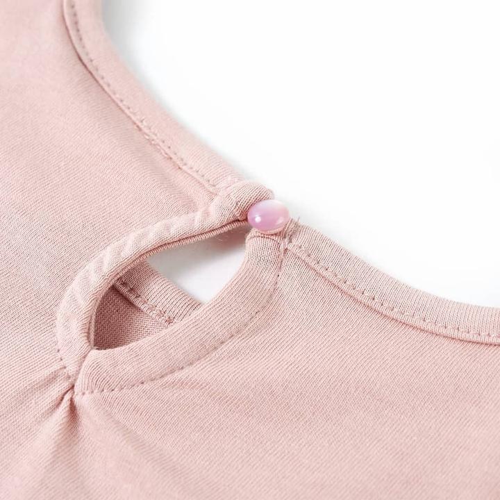 Produktbild VidaXL Kinder-Langarmshirt Rosa 104,Material: 100 % Baumwolle,Farbe (104)