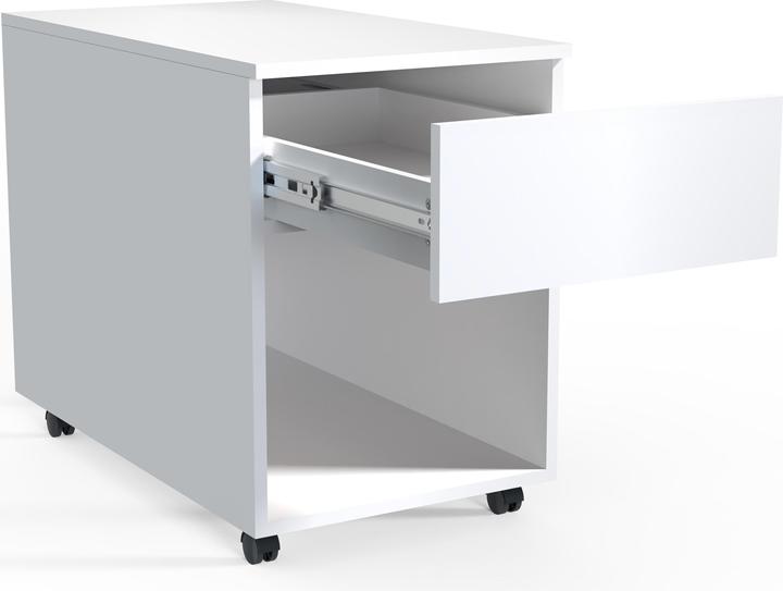Immagine prodotto VCM Piedistallo mobile Piedistallo per ufficio Ruote girevoli Dasola 1 cassetto (39 x 70 cm)