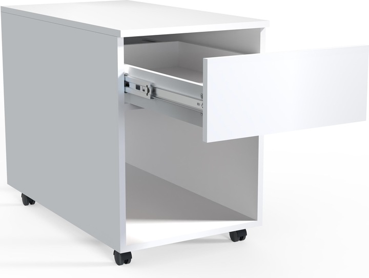 Image du produit VCM Caisson roulant Caisson d'appoint Caisson de bureau Roulettes Dasola 1 tiroir (39 x 70 cm)