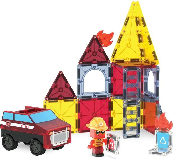 Actual product image Magna-Tiles Fire Rescue