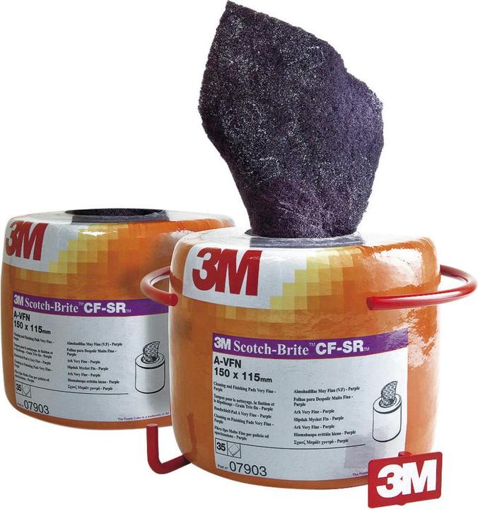 Productafbeelding Peka Pinselfabrik Scotch-Brite handpads 200x100mm op rol 320-360 zeer fijn (avfn (P320-P360))