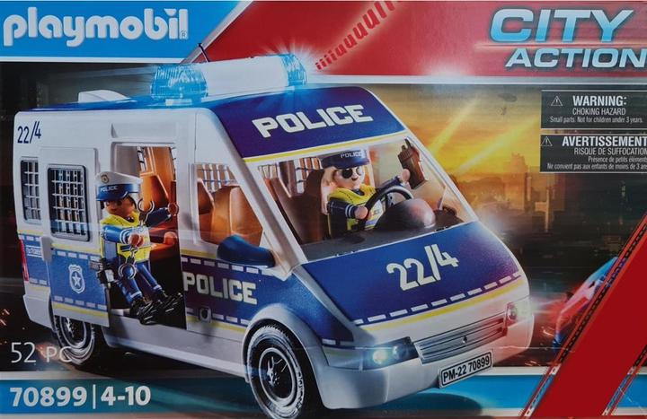 Produktbild Playmobil Polizeiauto mit Licht und Sound (70899, Playmobil City Action)
