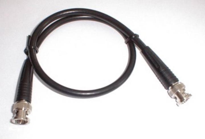 Productafbeelding Wittenberg Antennen BNC meetsnoer BNC steker naar BNC steker 0,5 m RG 58 C/U 50 OHm