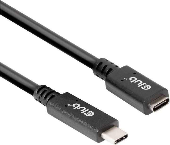 Produktbild Club 3D USB-C – USB-C (2 m, USB 3.0, 60 W)