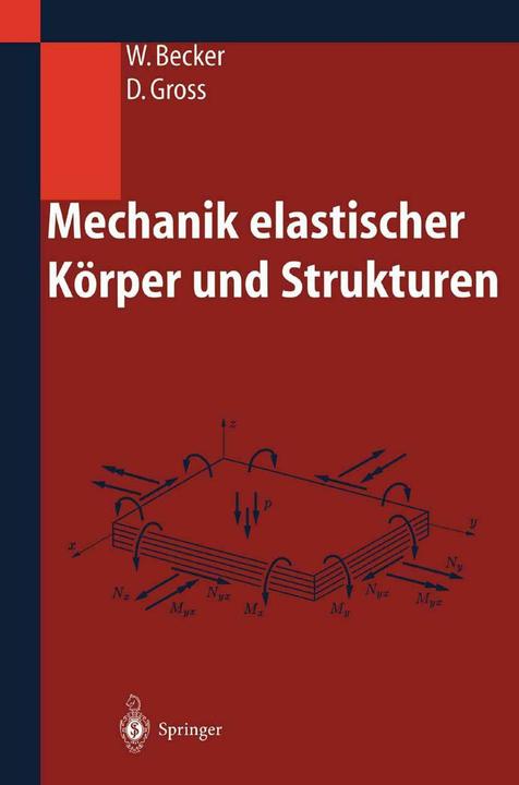 Produktbild Mechanik elastischer Körper und Strukturen (Deutsch, Wilfried Becker Dietmar Gross, 2002)