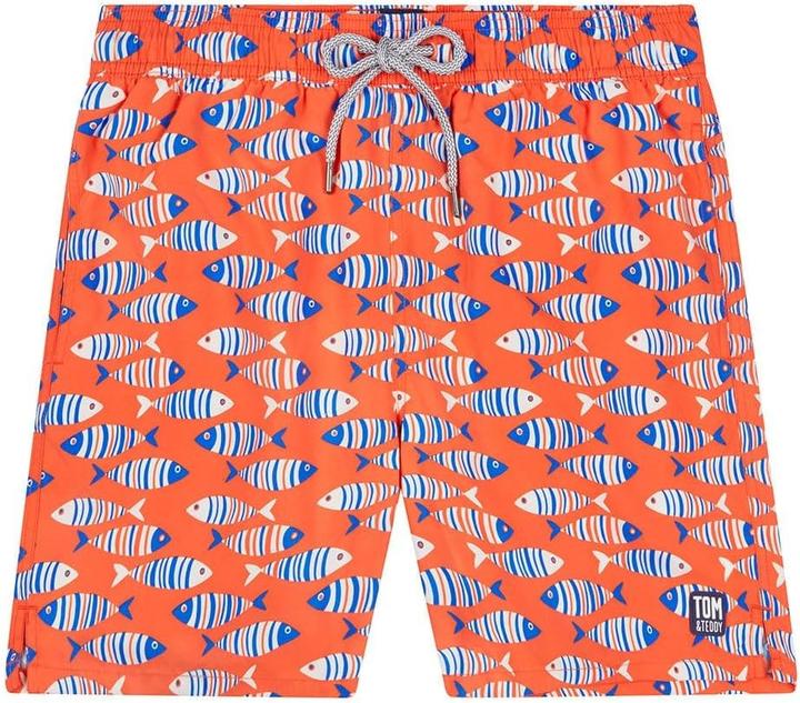 Image du produit Tom & Teddy Poisson Rayé Orange (L)