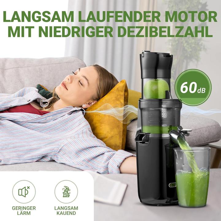Produktbild Amzchef Ganzfrucht Slow Juicer