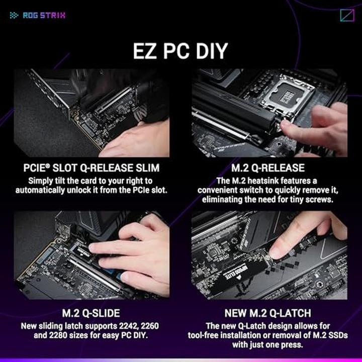 Actual product image ASUS MB Rog Strix Z890-F Gaming Wifi (LGA 1851, Intel Z890, ATX)