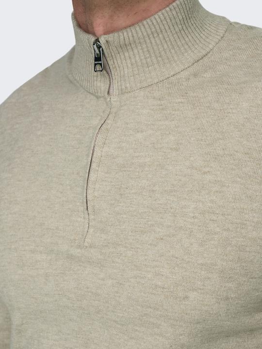 Produktbild Only & Sons Normal geschnitten Rundhalsausschnitt Pullover Strickpullover (M)
