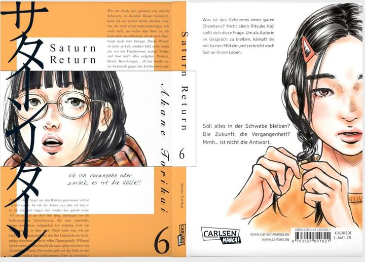 Actual product image Saturn Return 6 (German, Akane Torikai, Antje Bockel, 2025)