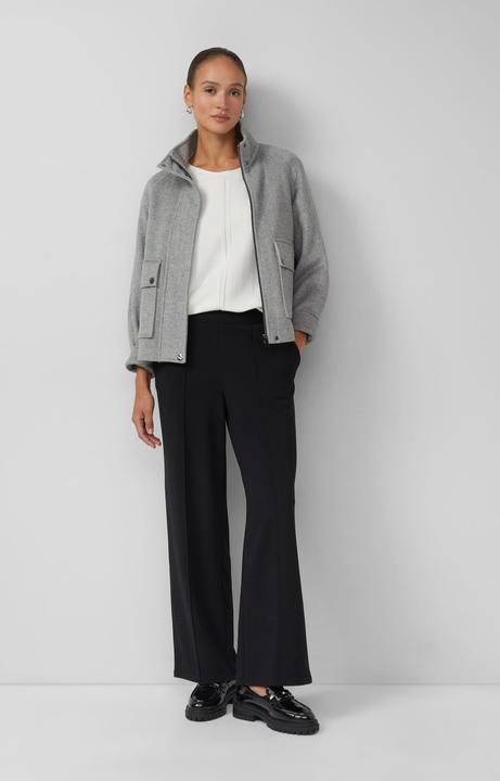 Produktbild s.Oliver Strickpullover Feinstrick-Pullover im Relaxed Fit mit Ajour-Details (34)