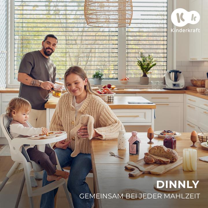 Actual product image KinderKraft high chair DINNLY (Highchair)