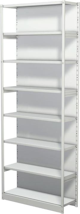 Actual product image kaiserkraft Office boltless shelving unit, with rear panel