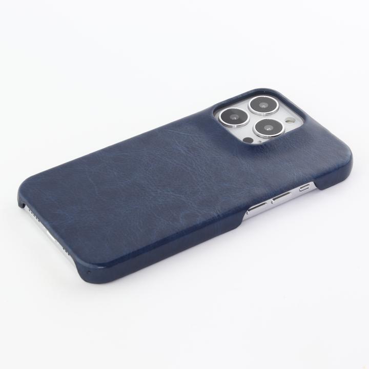 Produktbild PhoneLook Hülle Basic-Leder blau (Apple iPhone 13 Pro Max)