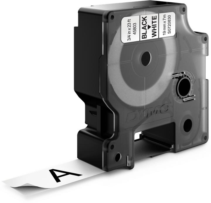 Actual product image Dymo S0720830 Standard tape (1.90 cm, Black)