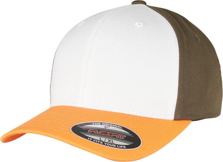 Actual product image Flexfit 3 Tone Baseball Cap