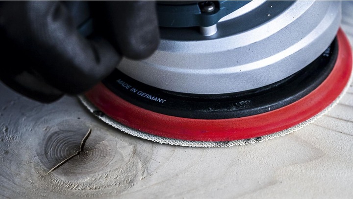 Actual product image Bosch Professional Zubehör Expert M480 Sanding net for random orbital sander, 150 mm, G 100, 5 pieces (100)