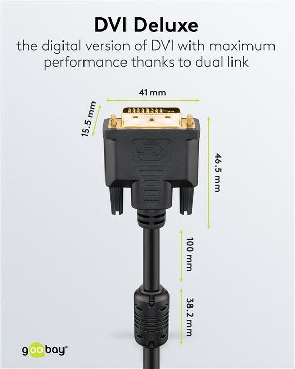 Image du produit Goobay Dvi — Dvi (15 m)