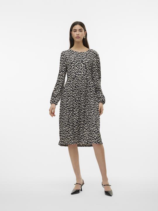 Actual product image Vero Moda Regular fit round neck midi dress dress (S)