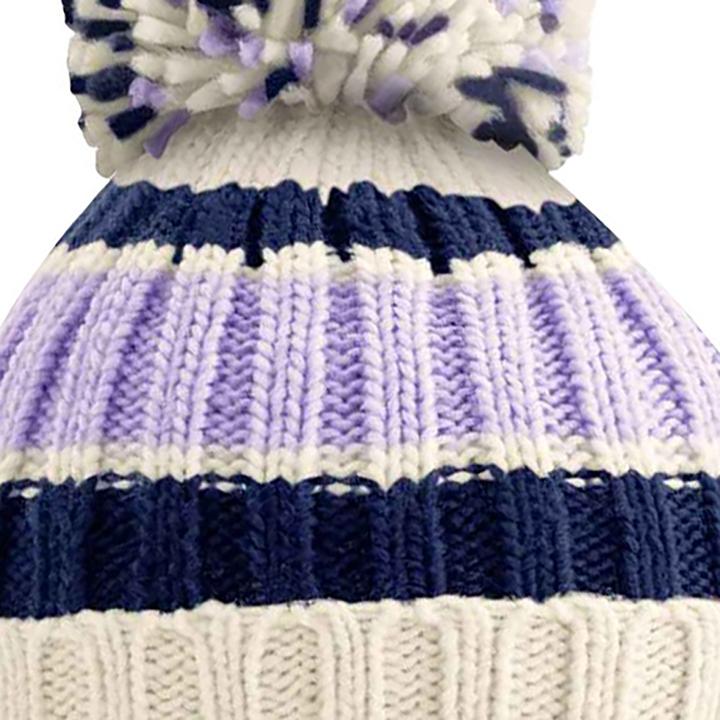 Actual product image Beechfield Hygge Striped Cap (One size)