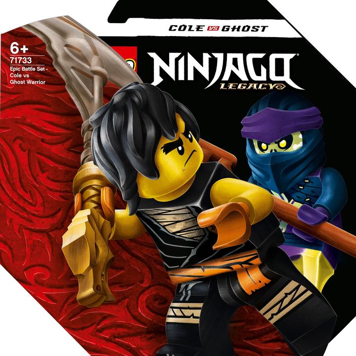 Produktbild LEGO Kampfset: Cole vs. Geisterkämpfer (71733, LEGO Ninjago)